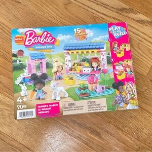 MEGA Blocks Barbie Farmer's Market Building Set “lego”